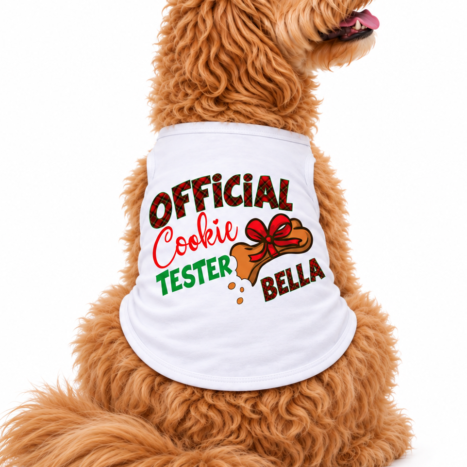 Holiday Dog Shirt | Official Cookie Tester