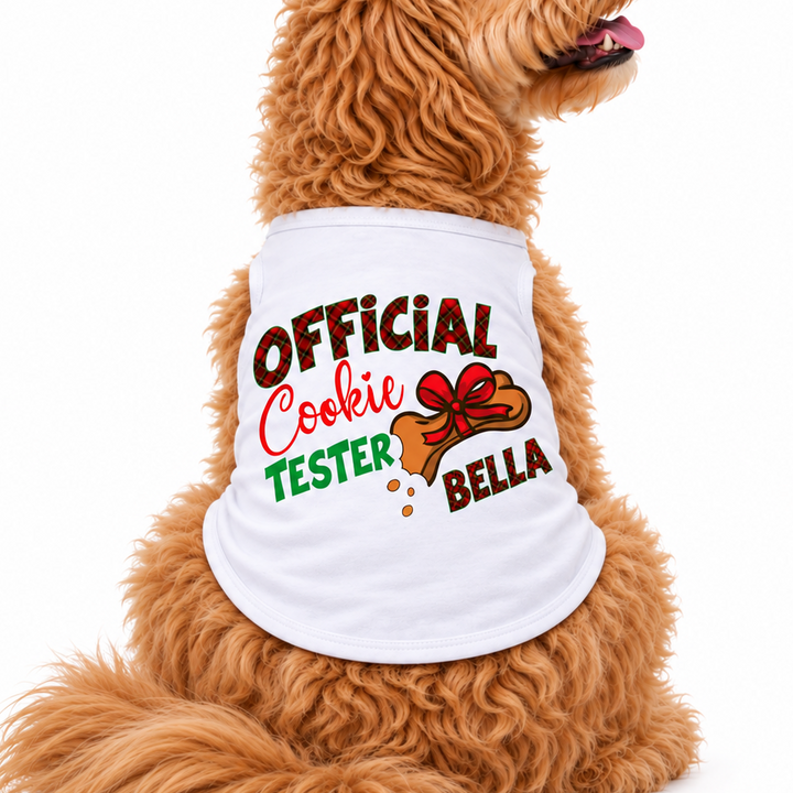 Holiday Dog Shirt | Official Cookie Tester