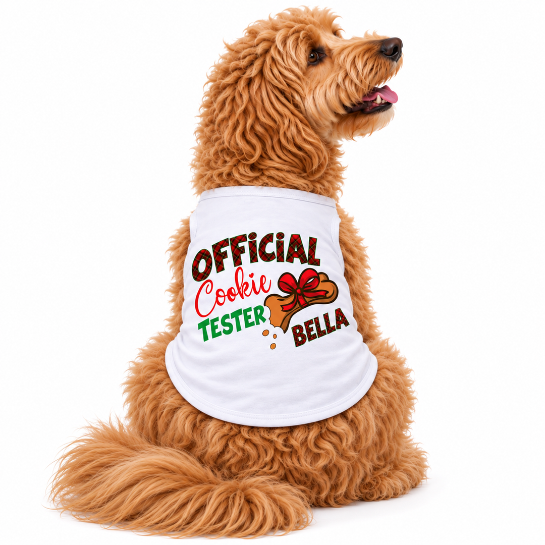 Holiday Dog Shirt | Official Cookie Tester