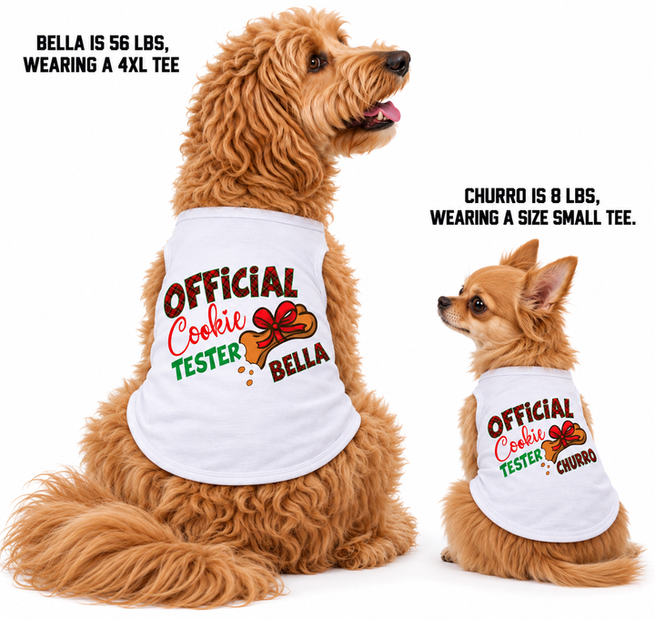 Holiday Dog Shirt | Official Cookie Tester
