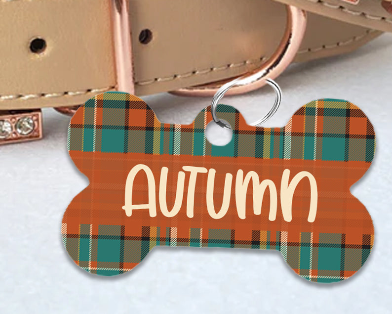 Pet ID Tag | Dapper Plaid