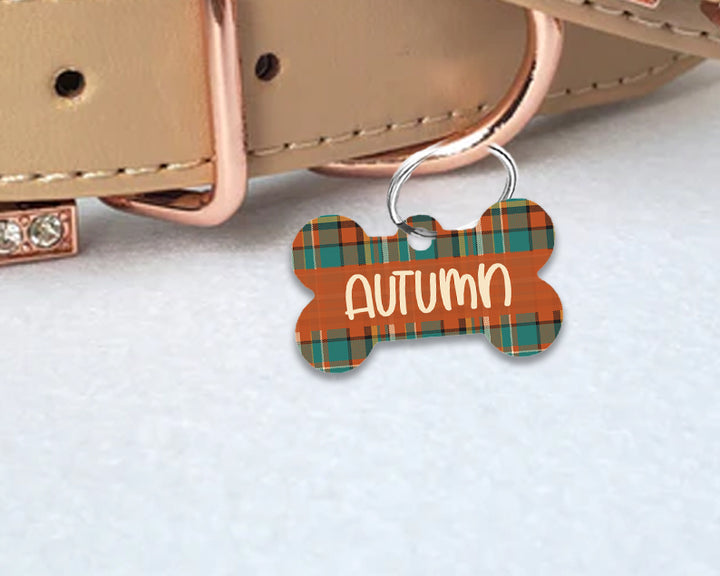 Pet ID Tag | Dapper Plaid