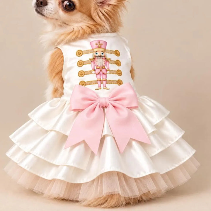 Holiday Dog Dress | The Nutcracker Princess in Pink