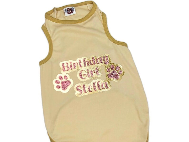 Personalized Birthday Girl Outfit | The Sparkle Vanilla Cupcake