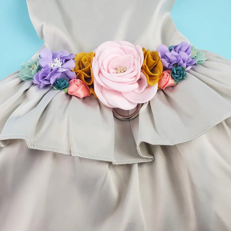 Satin Pet Easter Dress | The Margaret