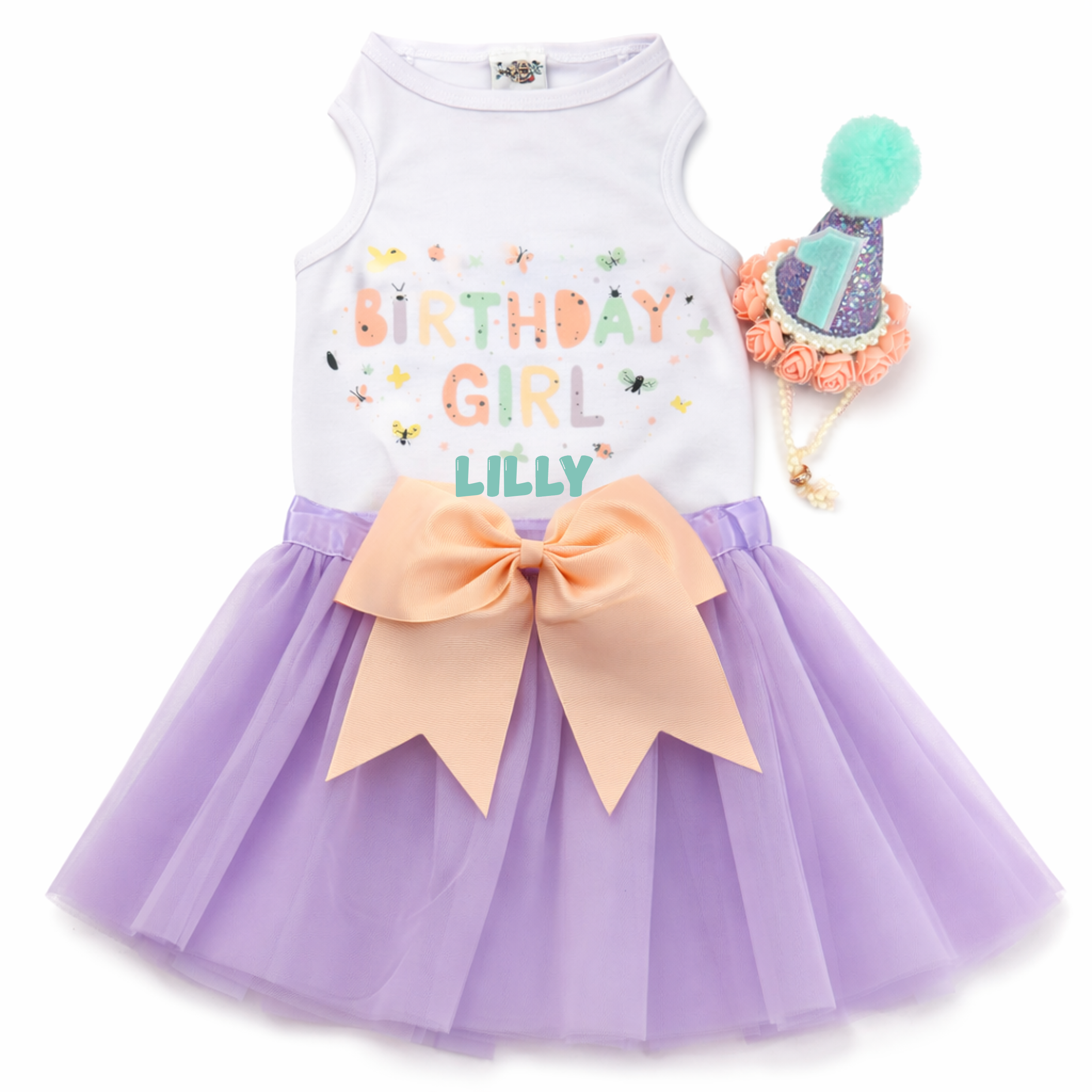 Personalized Birthday Girl Outfit | The Mariposa