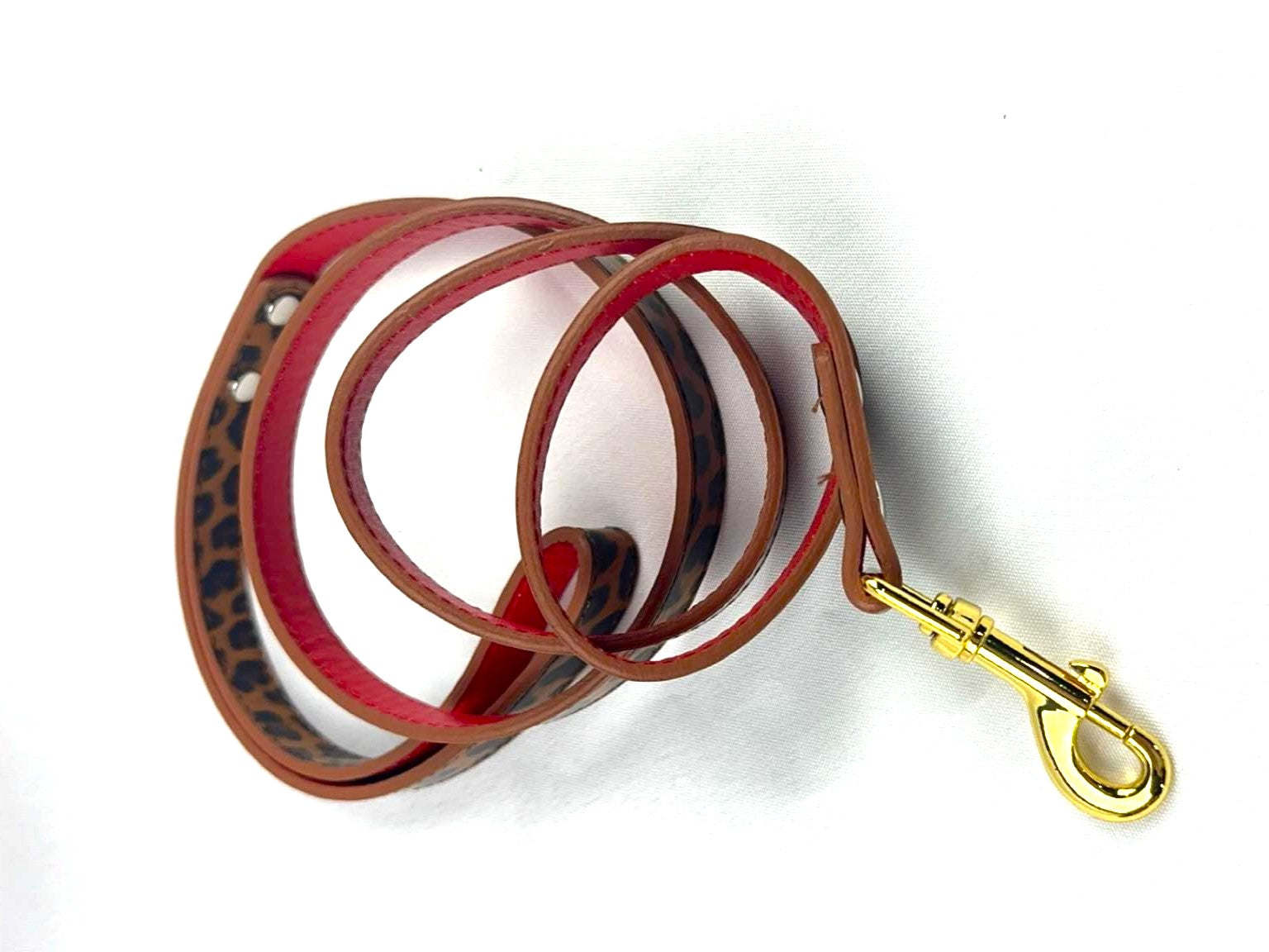 Personalized Collar | Cheetah and Gold