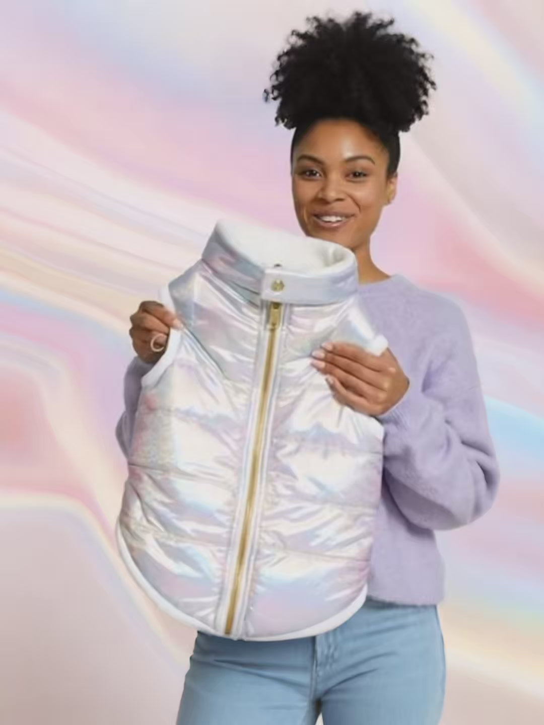 Reflective Step-in pet jacket