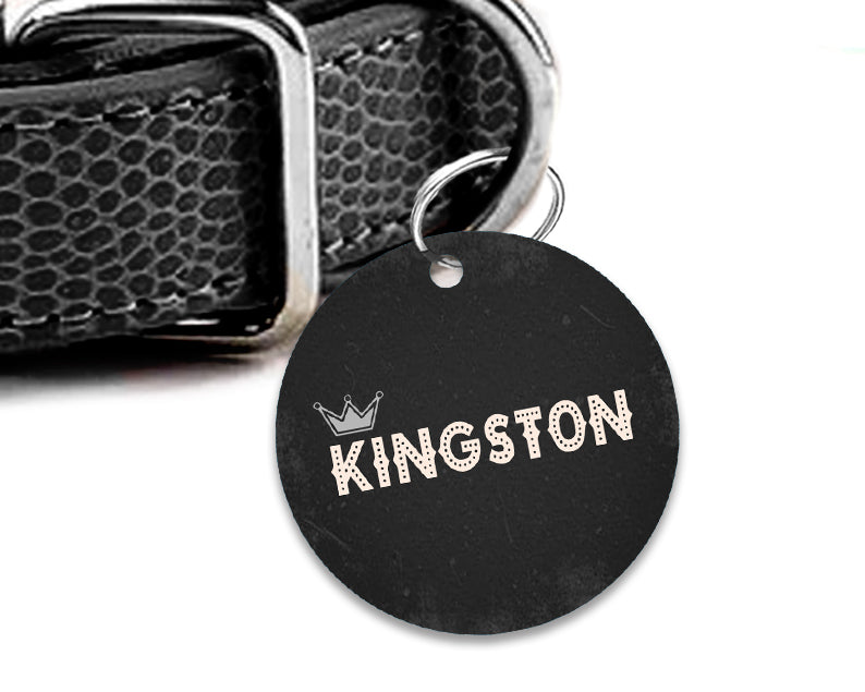 Pet ID Tag | The Retro King