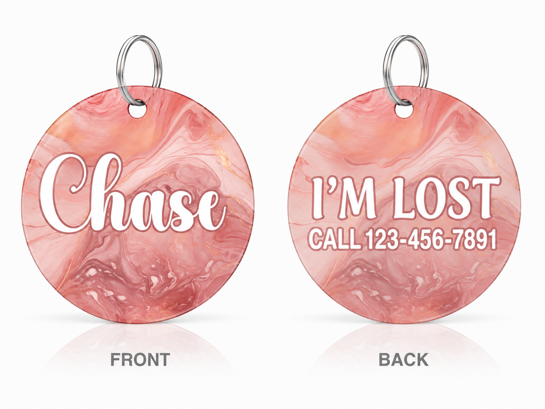 Collar | Rose Gold And White