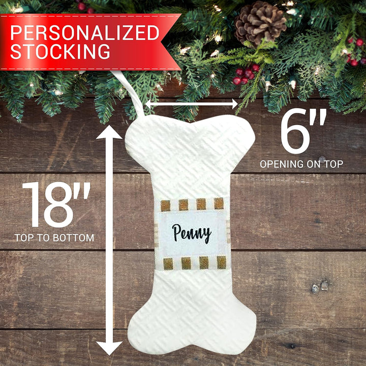 Personalized Stocking | Rustic Christmas