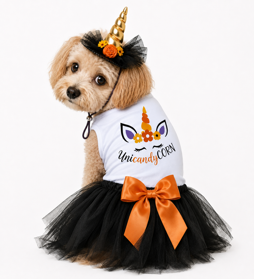 Halloween Dog Costume | Unicandy Corn