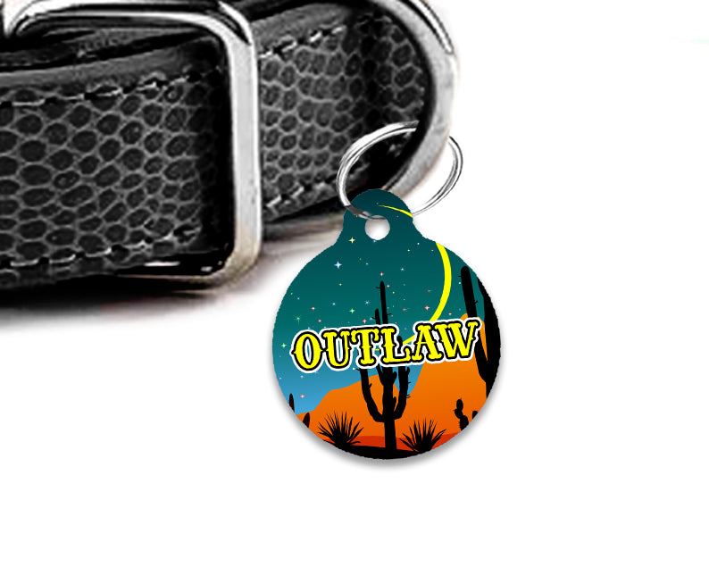Pet ID Tag | Warm Desert