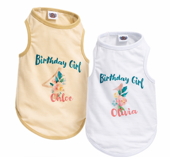 Personalized Garden Girl Birthday outfit | Birthday Girl