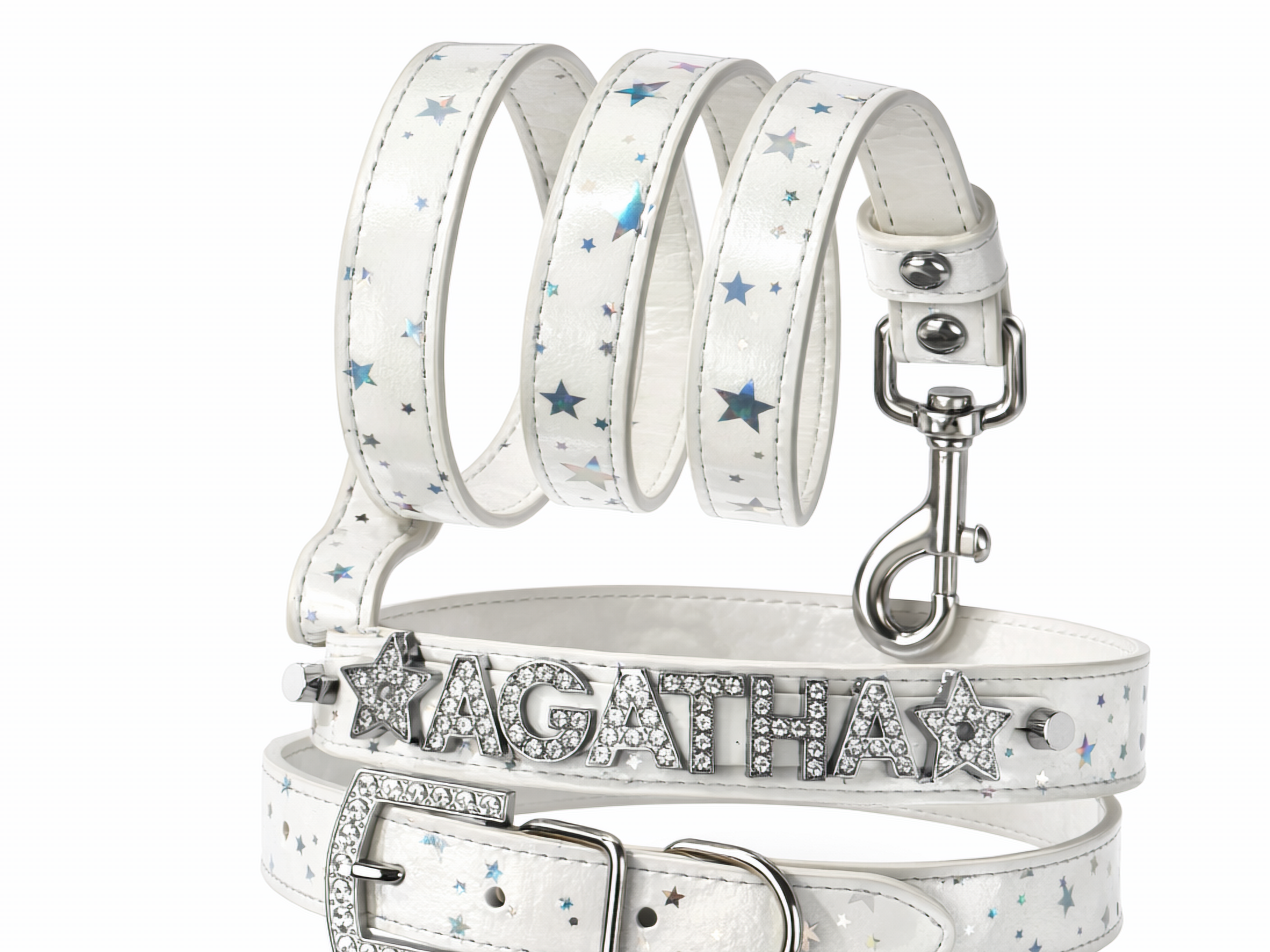 Star Bright Personalized Collar