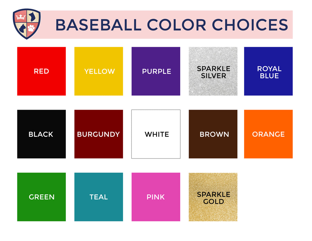 Dog Baseball Personalized Tee