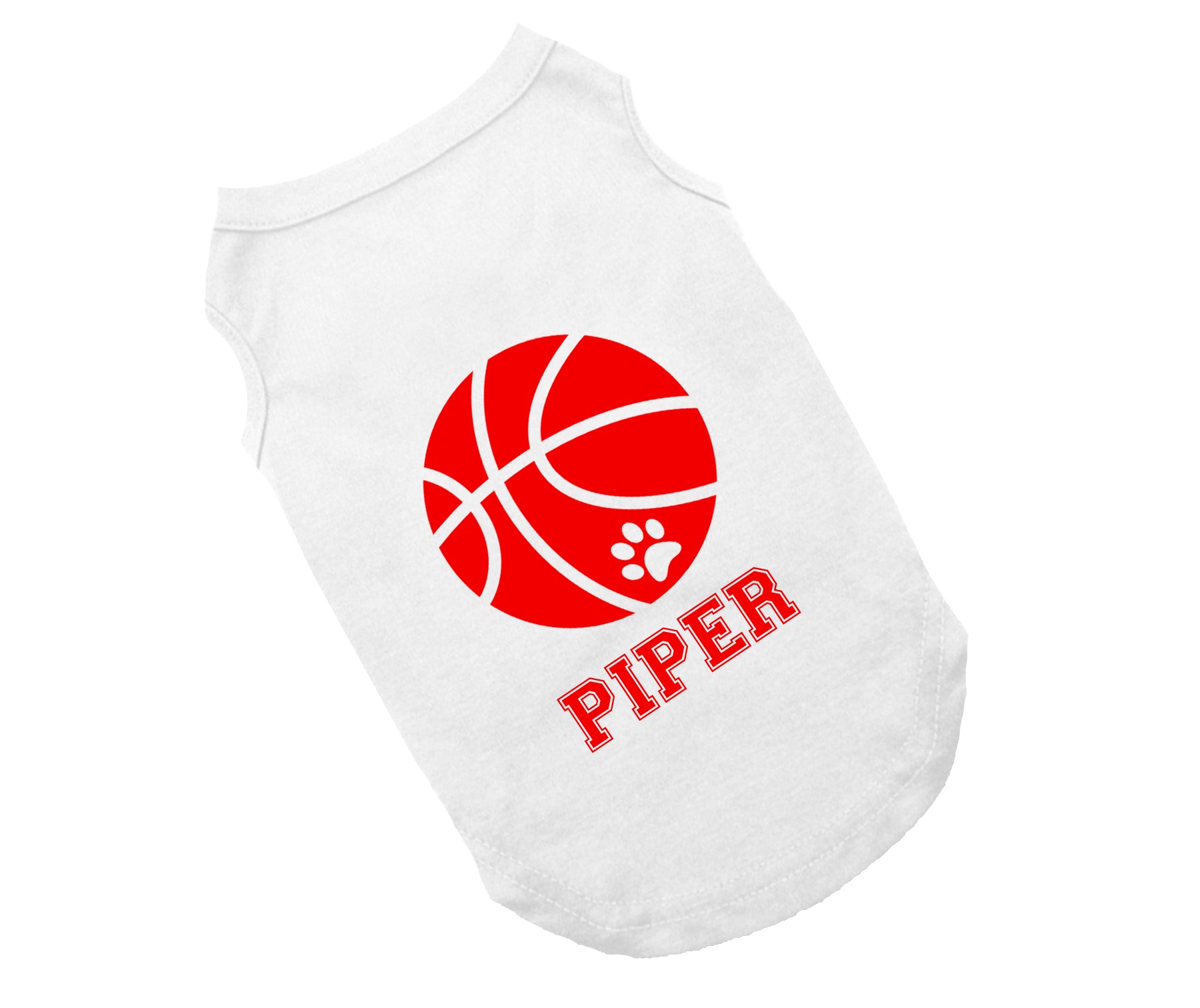 Dog Basketball Personalized Tee
