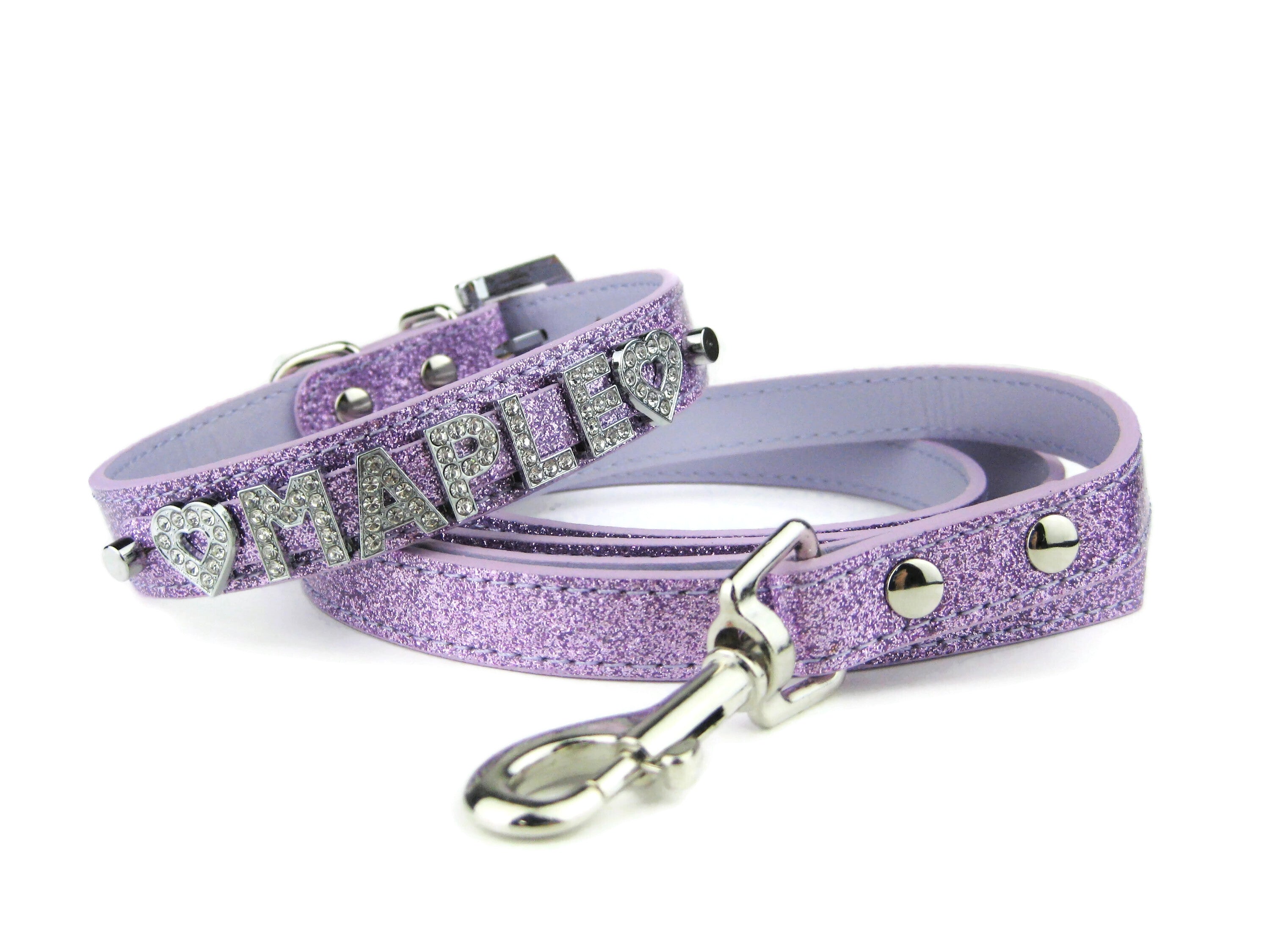 Lavender Sparkle Pet Collar
