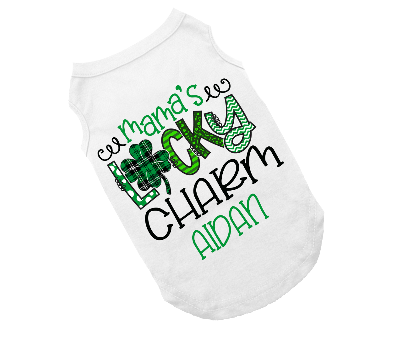 Mama's Lucky Charm St Patricks Tee