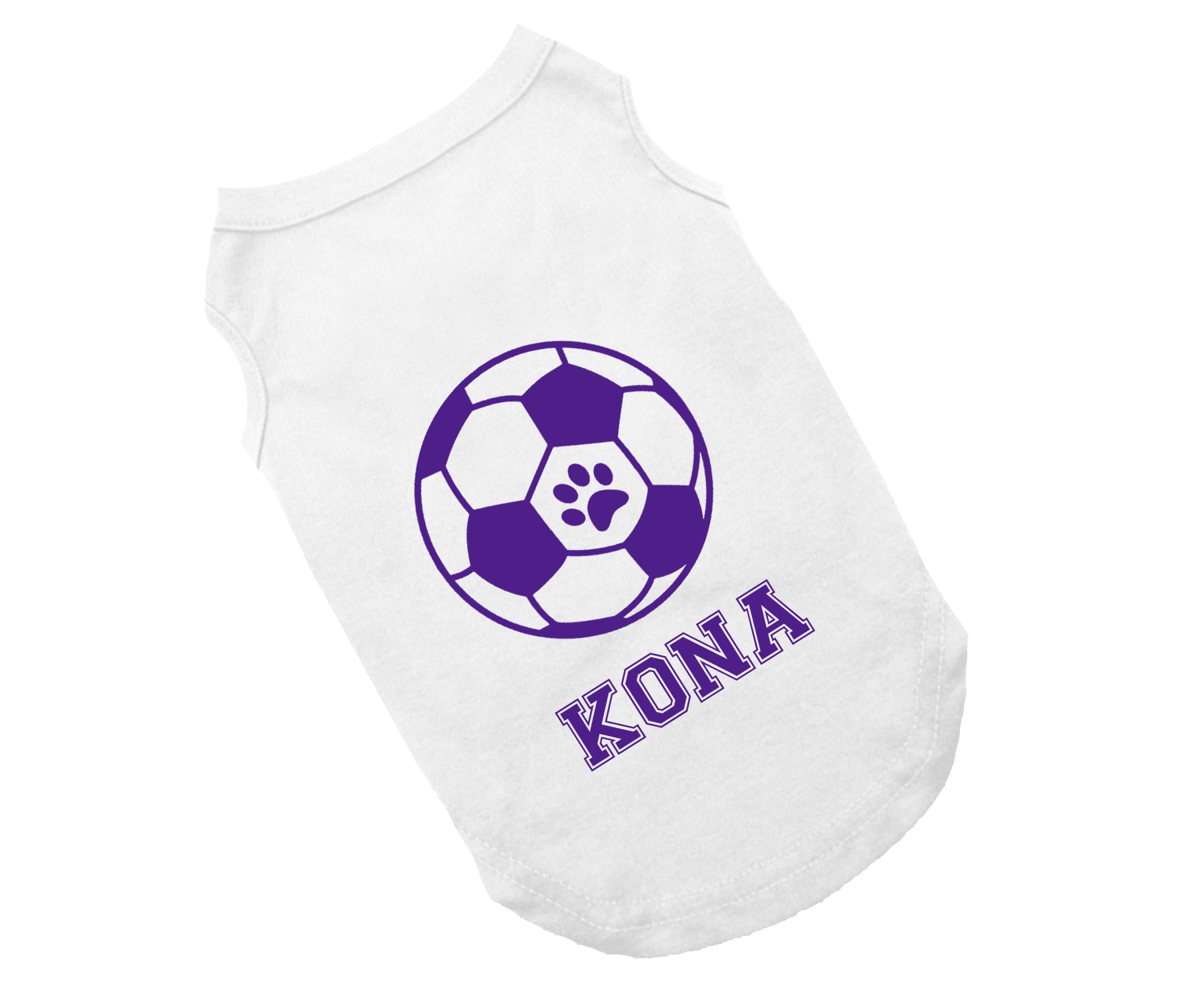 Dog Soccer Personalized Tee
