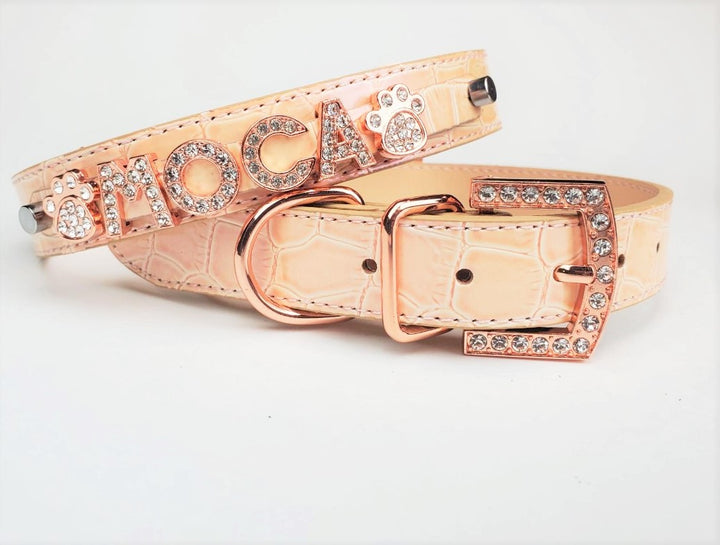 Sunset Rosé Personalized Pet Collar