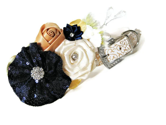 Flower Dog Collar | The Ingrid