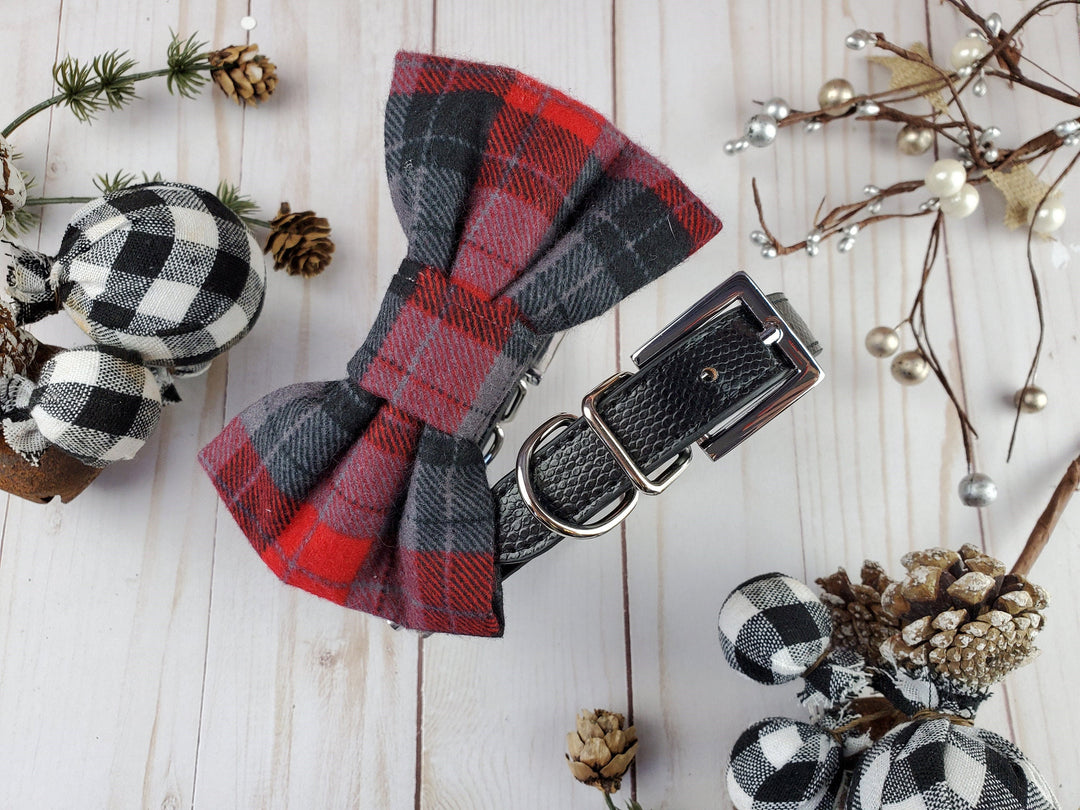 Bowtie Collar | Buffalo Plaid