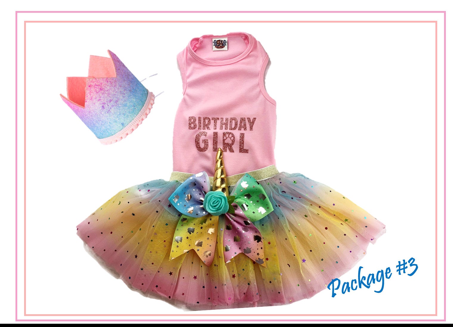 Birthday Party Package | Rainbow Unicorn