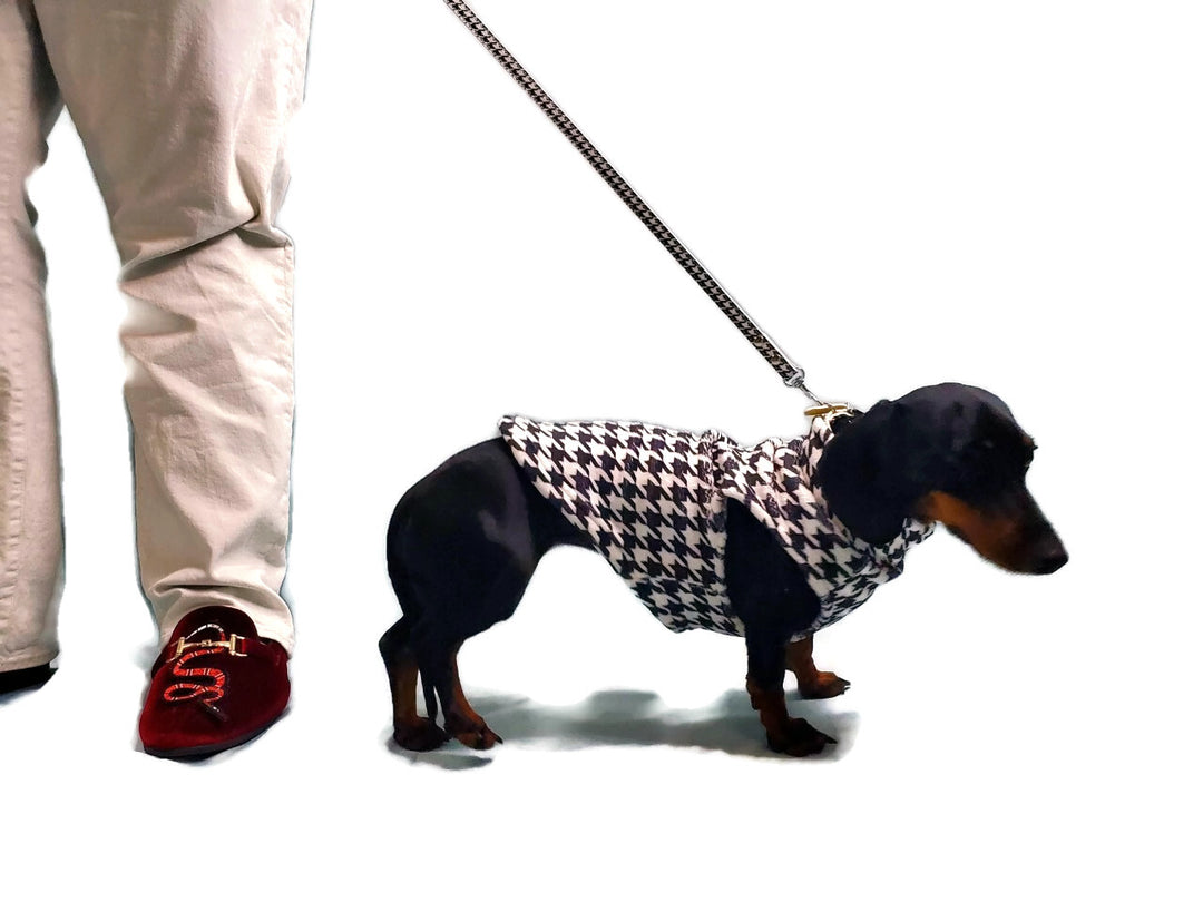 Snuggly Fleece | Classic Houndstooth